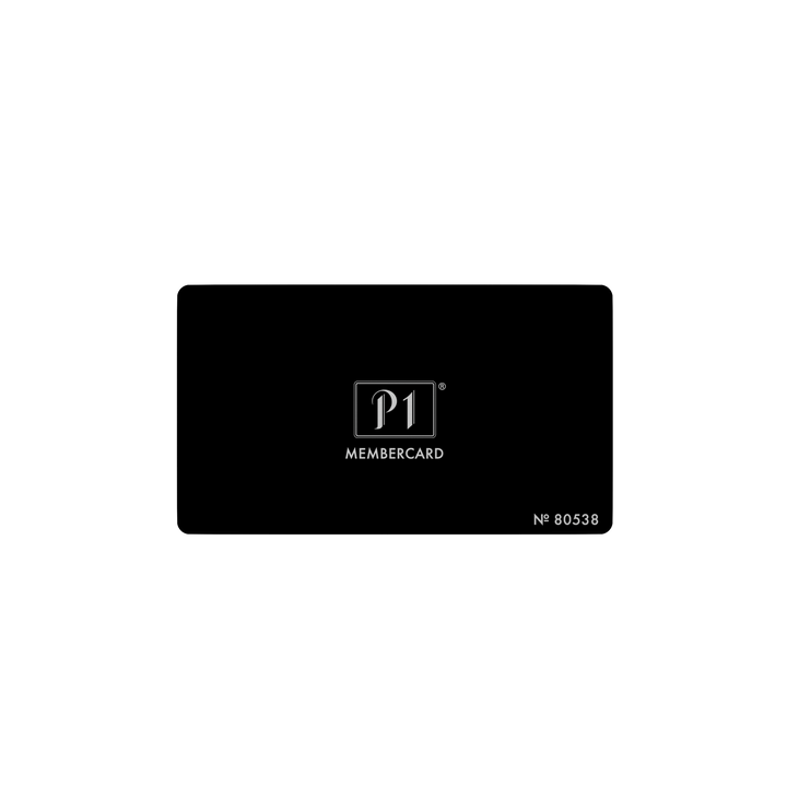 P1 Club Membercard