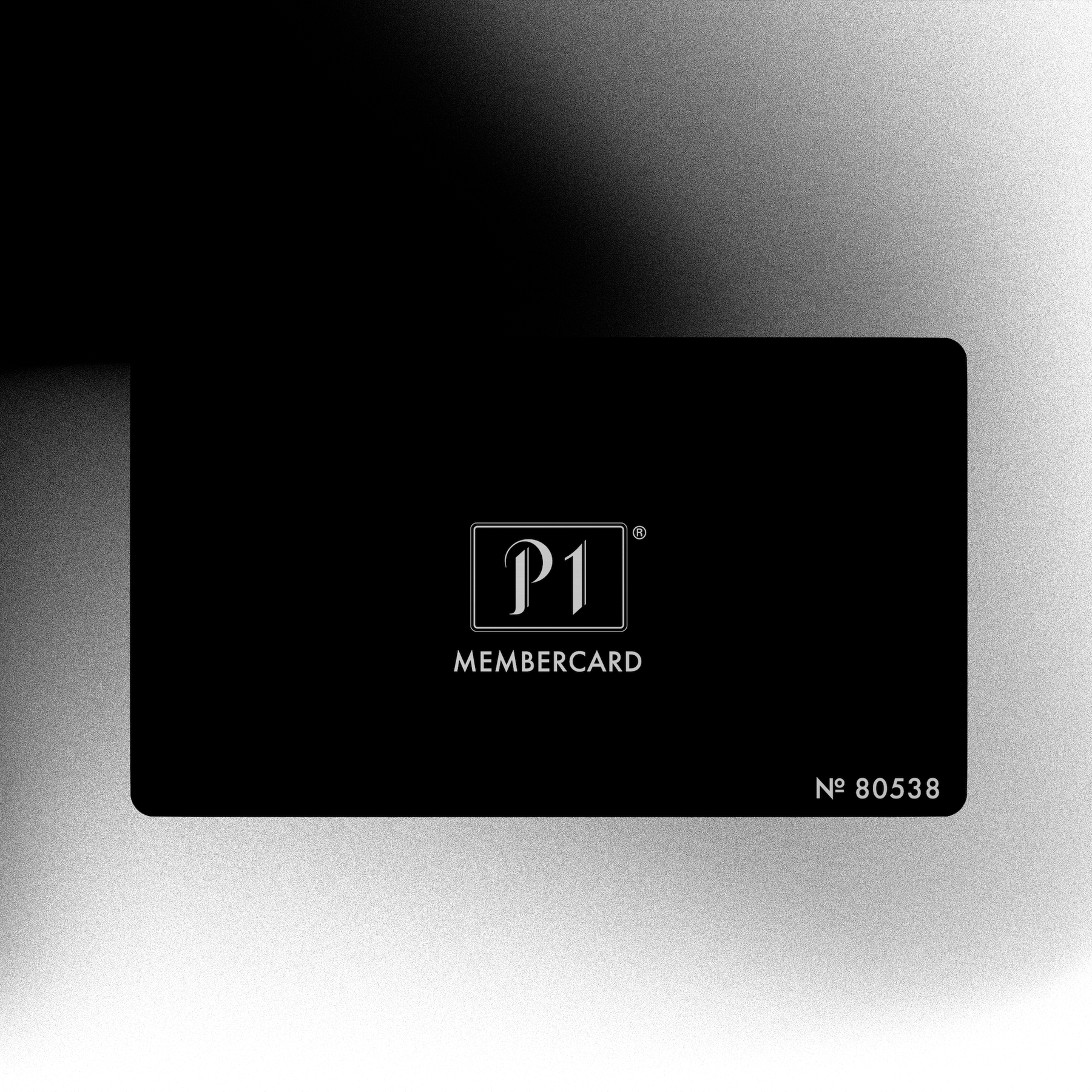 P1 Club Membercard